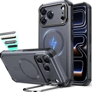 Black Tough Magnetic Case for iPhone 17 Max